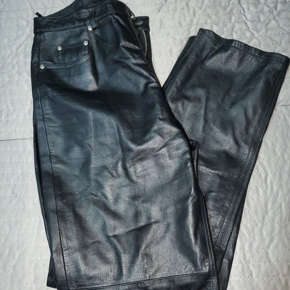 Women Leather Pants